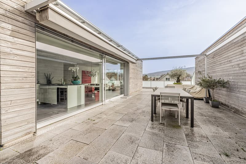 Beautiful Penthouse Attic Apartment in Möhlin with Great View (reserved) (21)