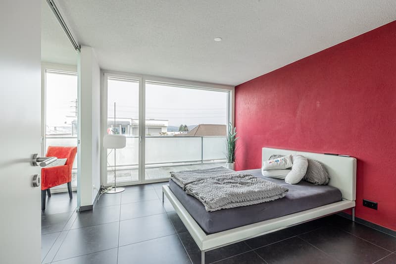 Beautiful Penthouse Attic Apartment in Möhlin with Great View (reserved) (17)