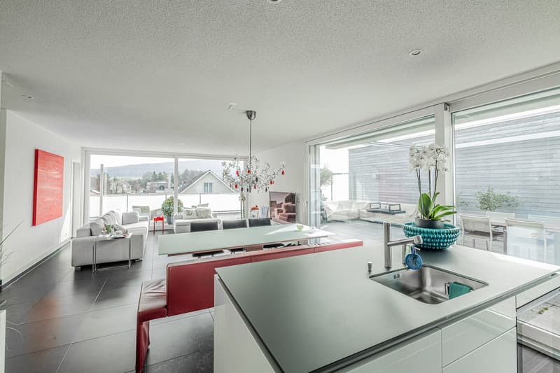 Beautiful Penthouse Attic Apartment in Möhlin with Great View (reserved) (5)