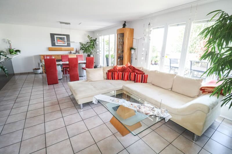 Spacious 4.5-room single-family home with large terrace and fantastic panoramic view of the Alps (5)