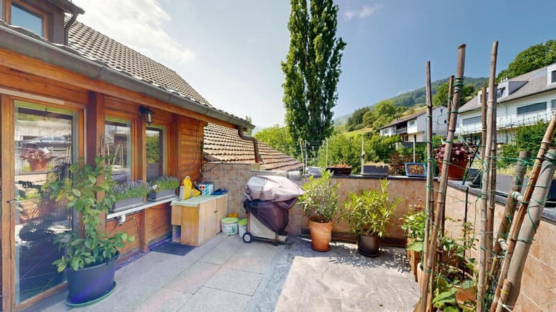 Affascinante appartamento con terrazza a Bennwil (2)