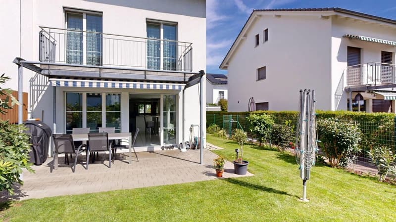 Bonheur de vivre à Buchs ZH - Maison mitoyenne avec jardin pour tomber amoureux (4)