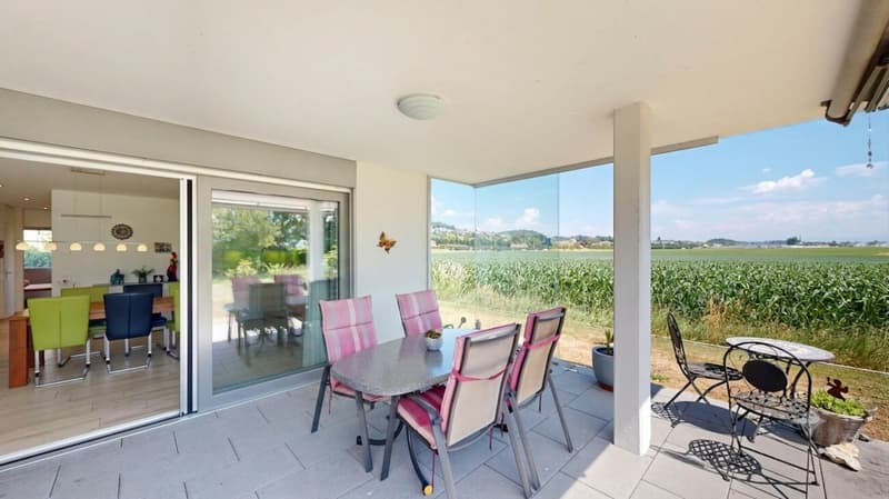 3.5-room garden apartment with exclusive 245 m² garden and covered terrace (14)