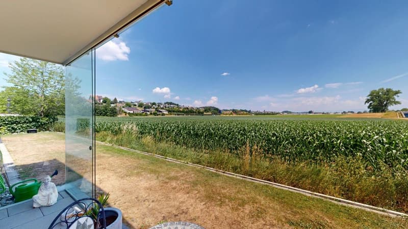 3.5-room garden apartment with exclusive 245 m² garden and covered terrace (19)