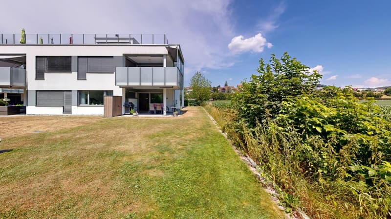 3.5-room garden apartment with exclusive 245 m² garden and covered terrace (20)