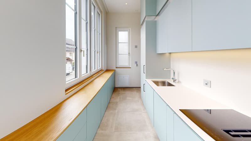 Erstvermietung: Charmantes, frisch renoviertes Tiny House mit privatem Garten in Boswil (2)