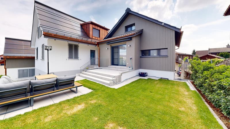 Erstvermietung: Einziehen und wohlfühlen – hochwertig renoviertes Einfamilienhaus in Boswil (29)