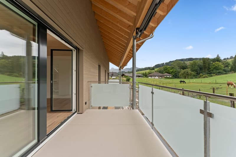 Appartamento moderno 4.5 locali con vista mozzafiato sulle montagne a Mühlethurnen (22)