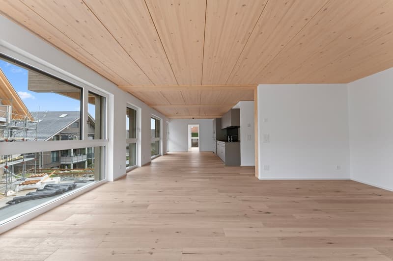 Appartamento moderno 4.5 locali con vista mozzafiato sulle montagne a Mühlethurnen (6)