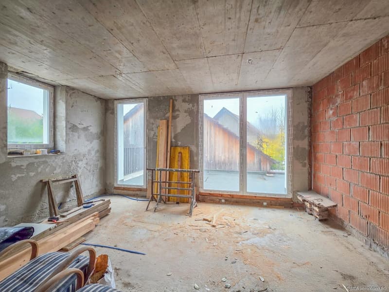 Rohbauwohnung 3.5-Zimmer mit Terrasse