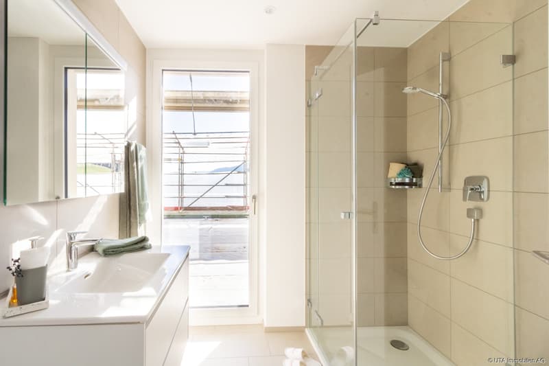 Musterwohnung Attika - Dusche/WC