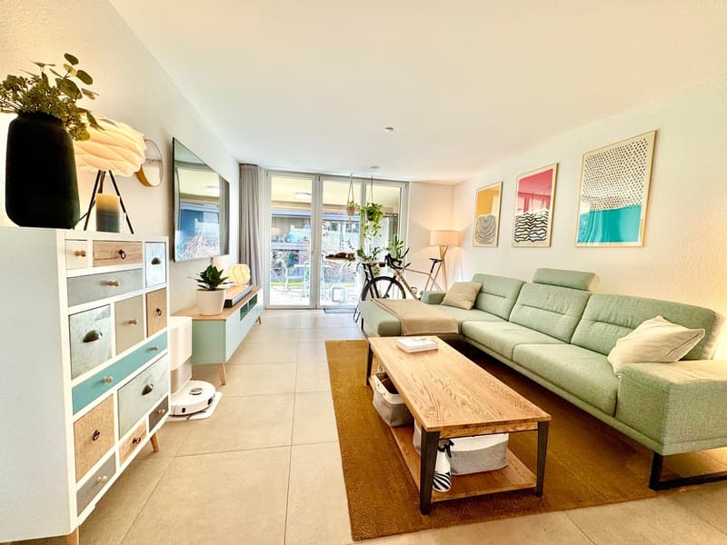 3½-Zimmer-Erdgeschosswohnung mit zwei Terrassen und Gartenflächen in Lenzburg (4)