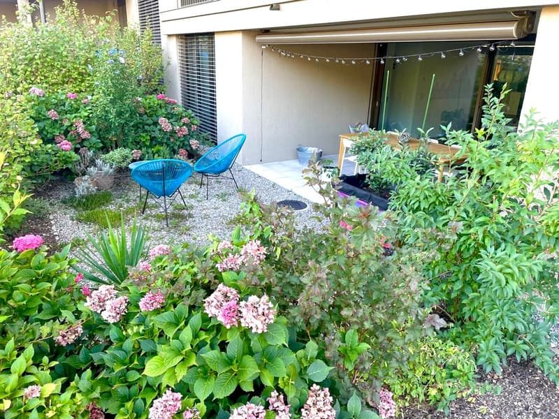 3½-Zimmer-Erdgeschosswohnung mit zwei Terrassen und Gartenflächen in Lenzburg (12)