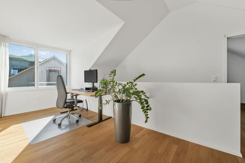 Appartamento-mansarda elegante e di alta qualità con grande galleria, balcone e ambiente di vita tranquillo (7)