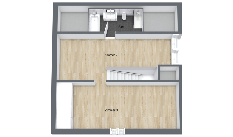 Appartamento-mansarda elegante e di alta qualità con grande galleria, balcone e ambiente di vita tranquillo (14)