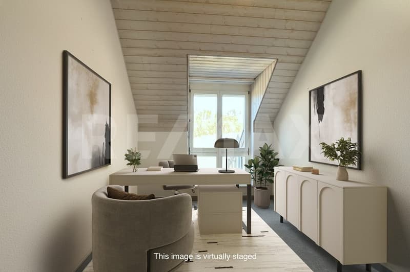 Appartamento mansardato luminoso 4.5 locali con balcone in una posizione tranquilla (4)