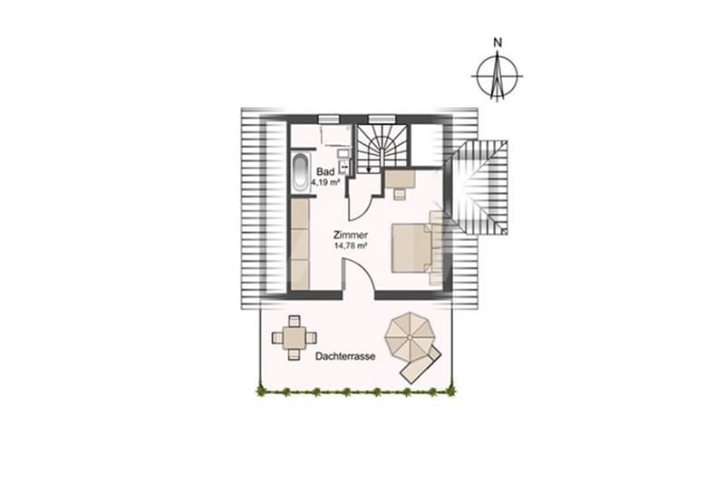 Modern dream house on a slope with a distant view (11)