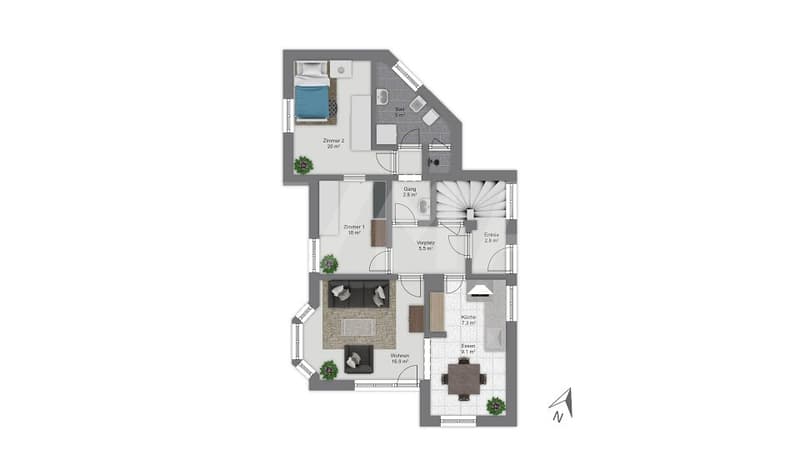 Single-family house with great potential in a well-connected location (13)