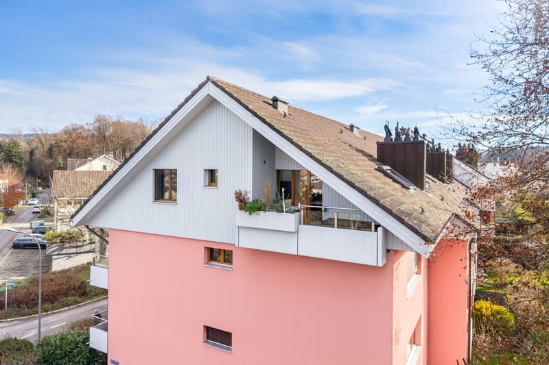 Appartement mansardé de 4,5 pièces confortable avec beaucoup de charme (12)