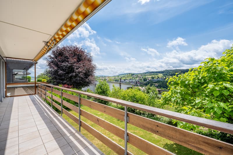 Balkon mit Weitsicht