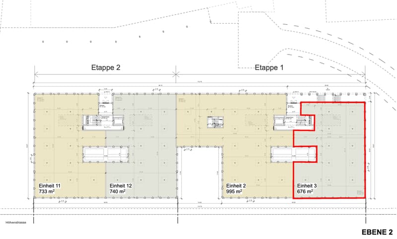 Grundriss Einheit 3