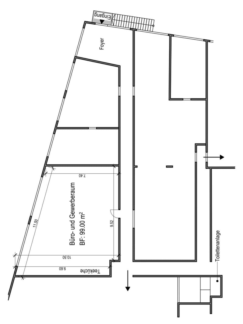 Heller und grosszügiger LOFT- Büro- oder Gewerberaum (9)
