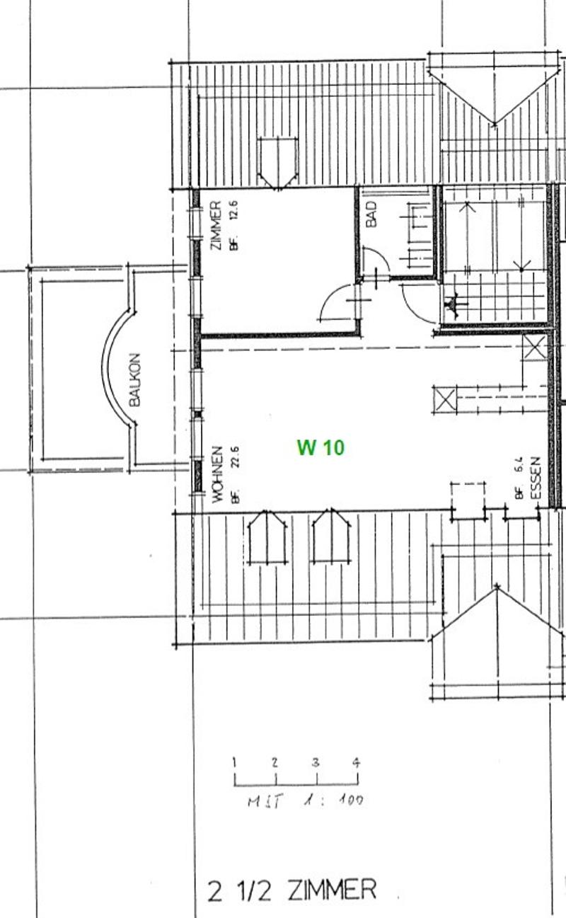 Charmant appartement mansardé avec cuisine neuve (10)