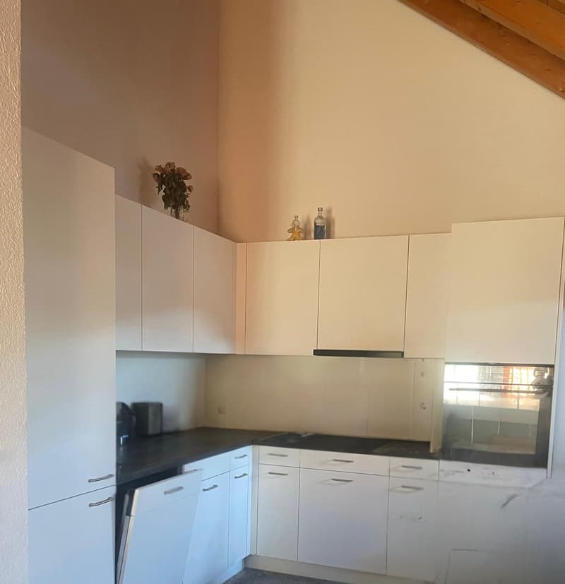 Charmant appartement mansardé avec cuisine neuve (6)