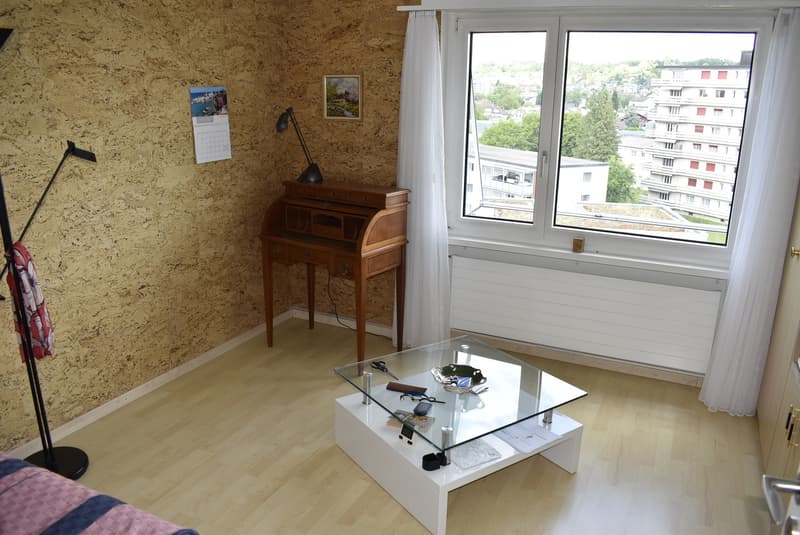 Very well-maintained 4½ room apartment on the top floor (5)
