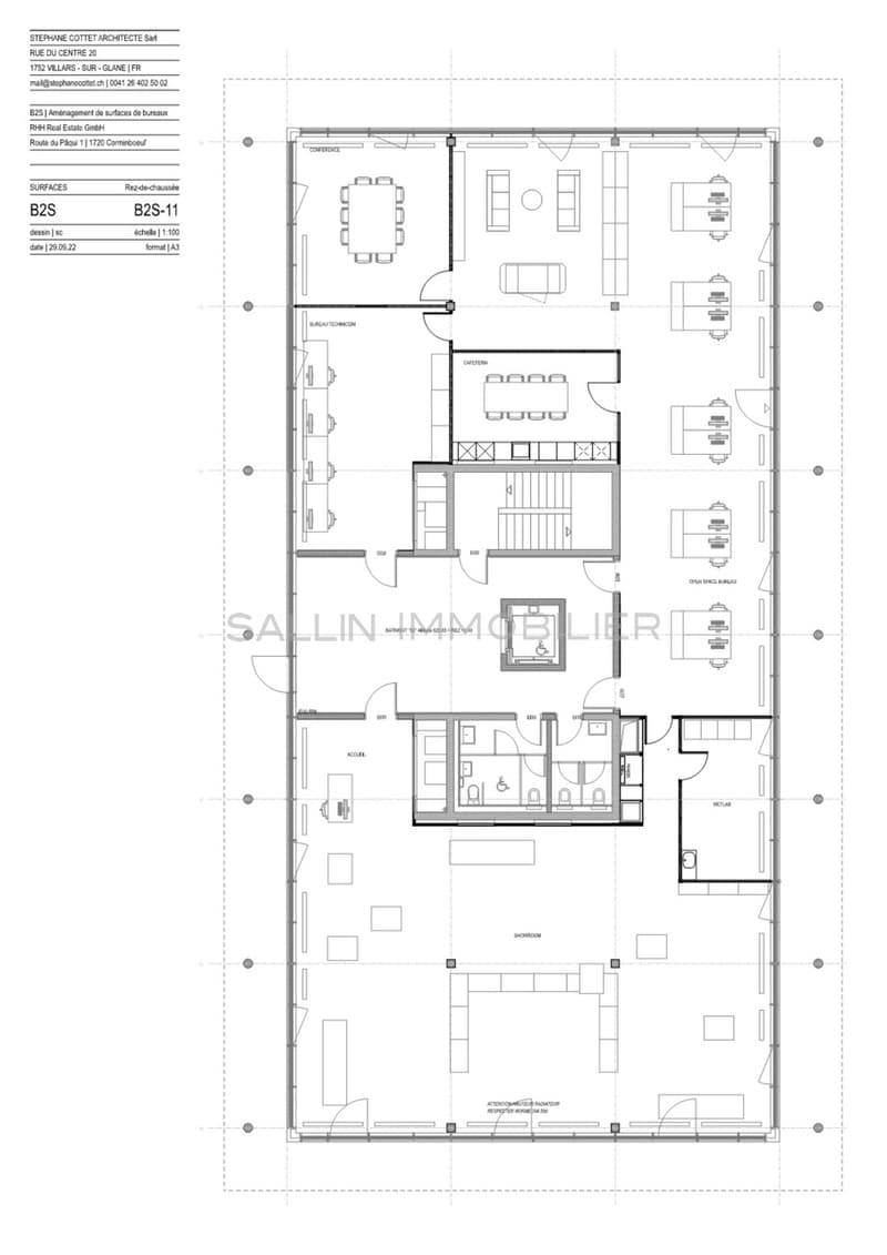 Surface administrative divisible d'env. 420 m² au rez (10)