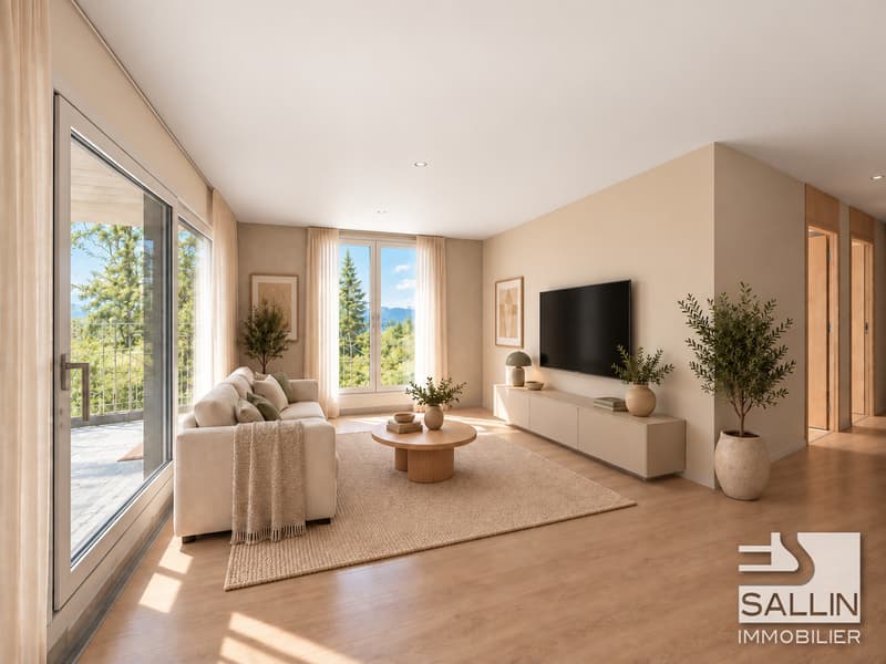 NOUVELLE PROMOTION 2 appartements neufs de standing de  4½ pièces (5)