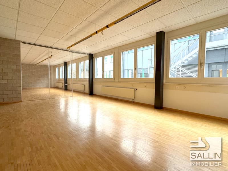 Administrative area of approx. 270 m² with 3 outdoor spaces and 2 indoor spaces (4)