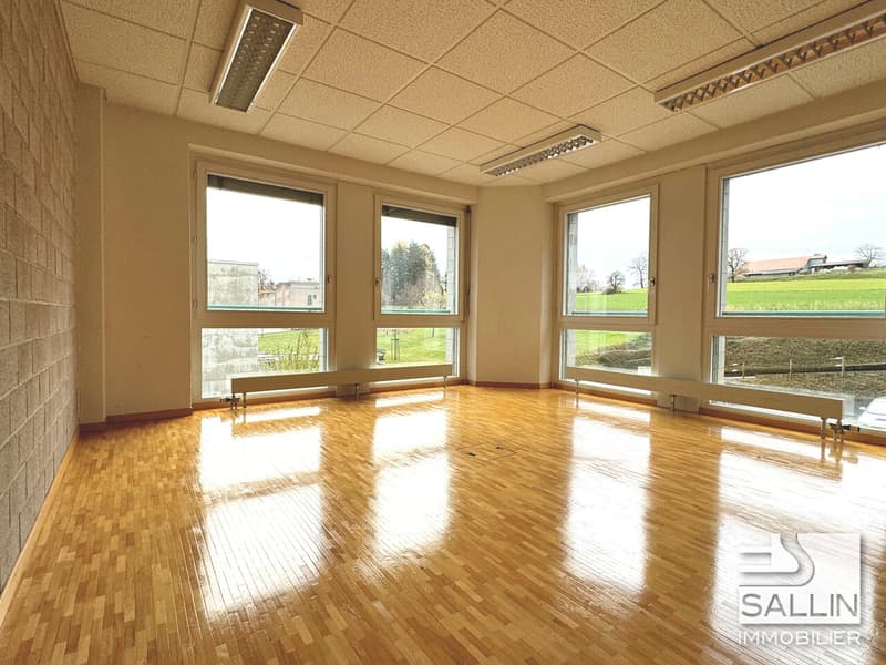 Administrative area of approx. 270 m² with 3 outdoor spaces and 2 indoor spaces (5)