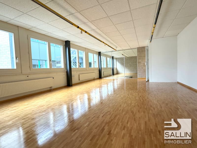 Administrative area of approx. 270 m² with 3 outdoor spaces and 2 indoor spaces (3)