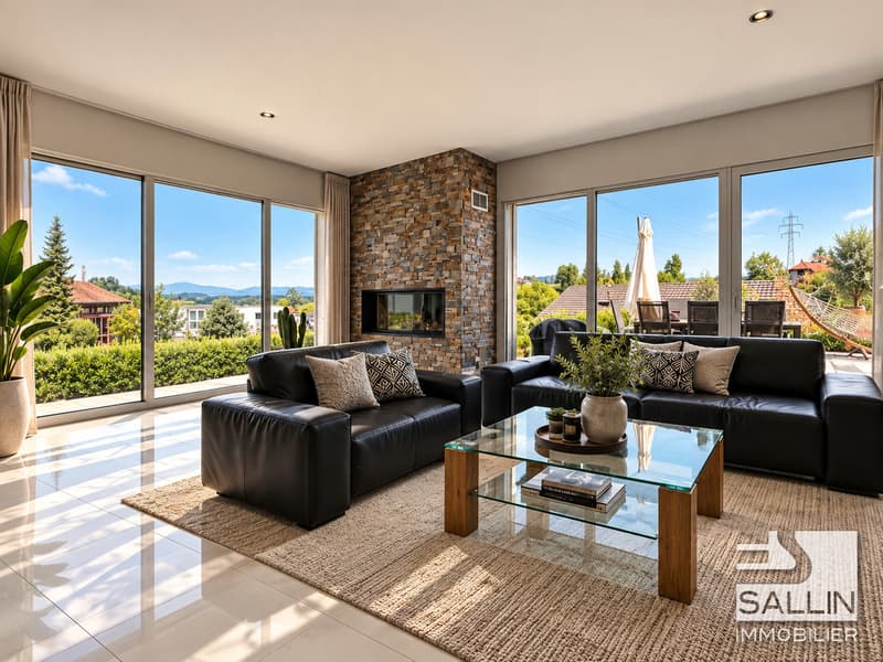 Propriété de haut standing avec piscine et appartement de 2½ pièces (5)
