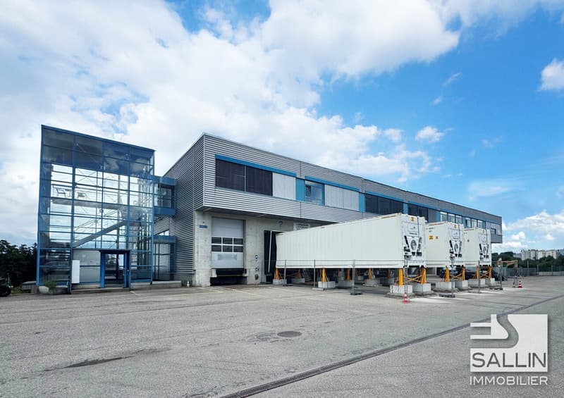 Lagerhalle von ca. 763 m², Ladeplatz mit Hebebühne (1)