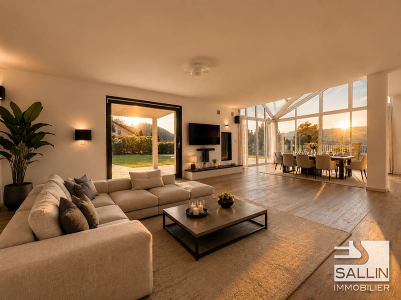 Elegant property of 6½ rooms of approx. 250 m², pool, SPA and garage (5)
