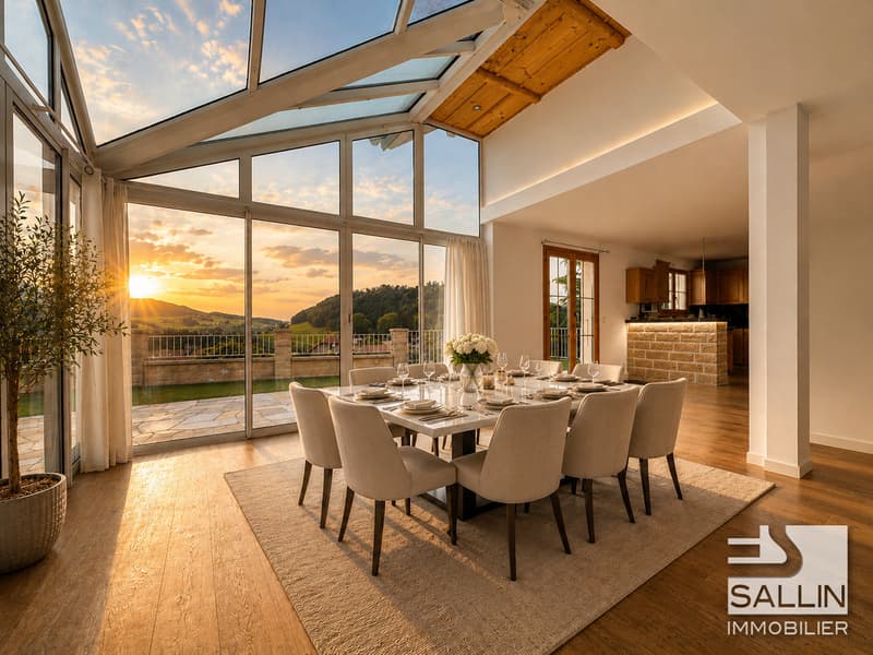 Elegant property of 6½ rooms of approx. 250 m², pool, SPA and garage (3)