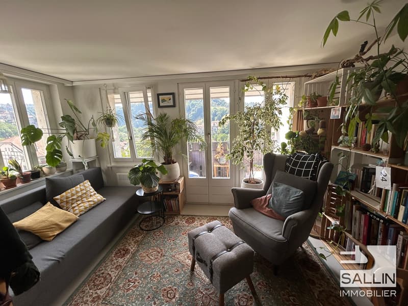 Renovated 3½ room duplex apartment at the entrance of the lower town (8)