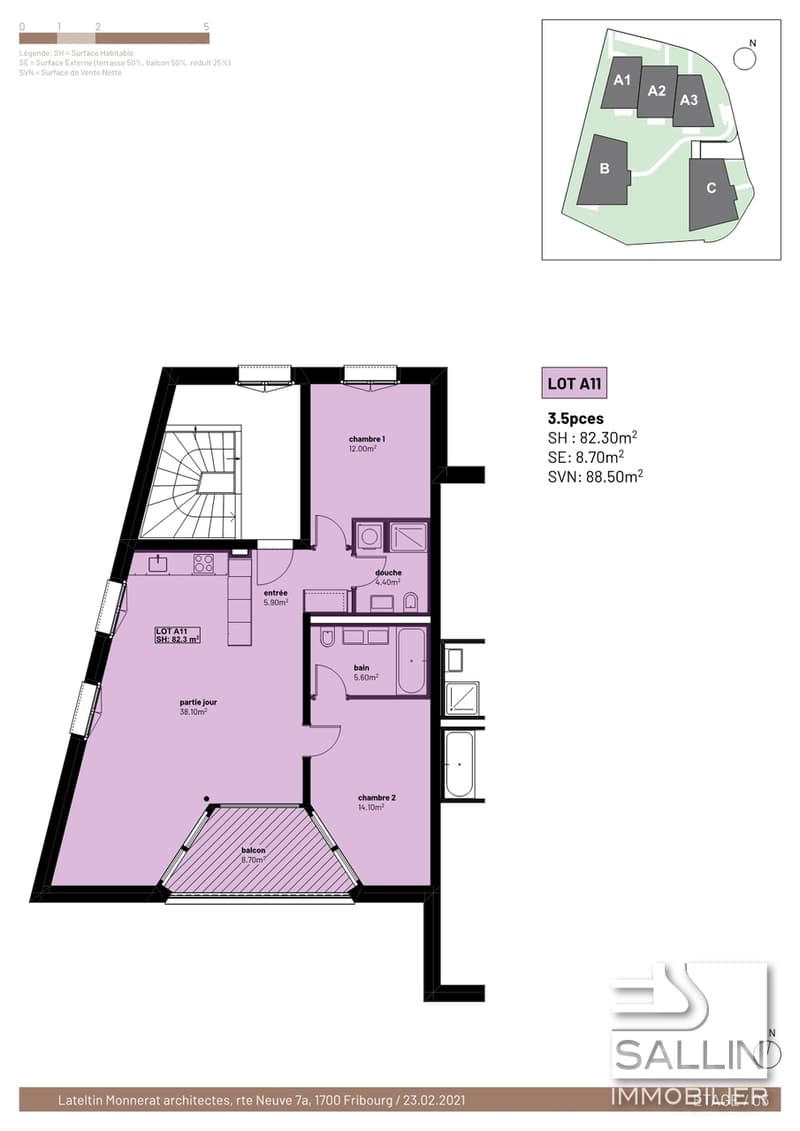 Lot A11 - Appartement