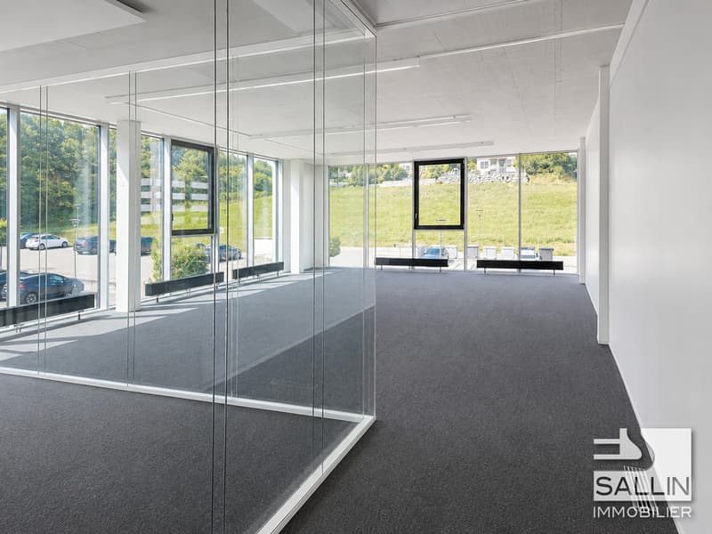 Surfaces admin. récentes de 60 à 360 m² situées au rez & 1er étage (6)