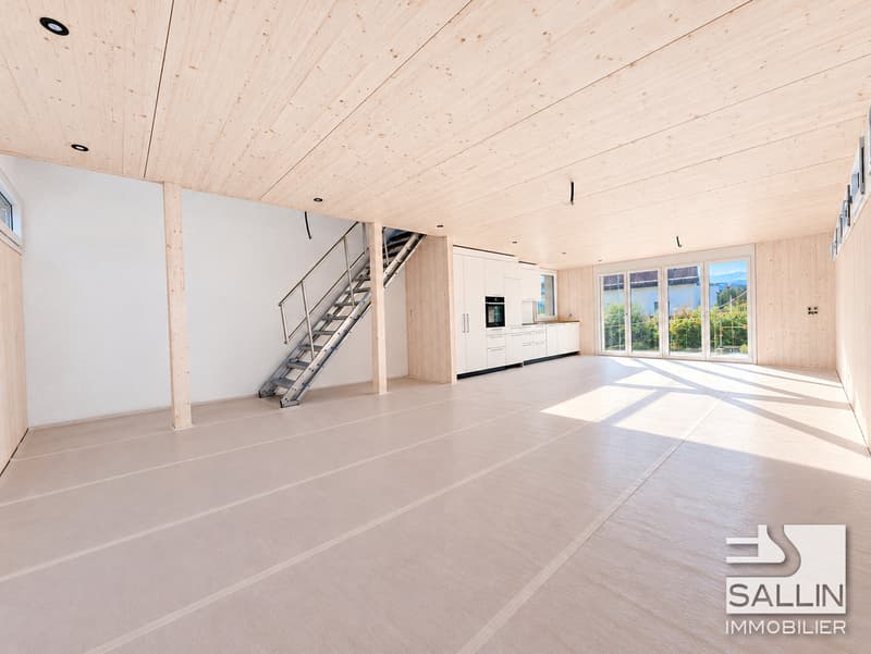 2 appartements neufs de 4½ pièces en duplex avec jardin privatif (2)