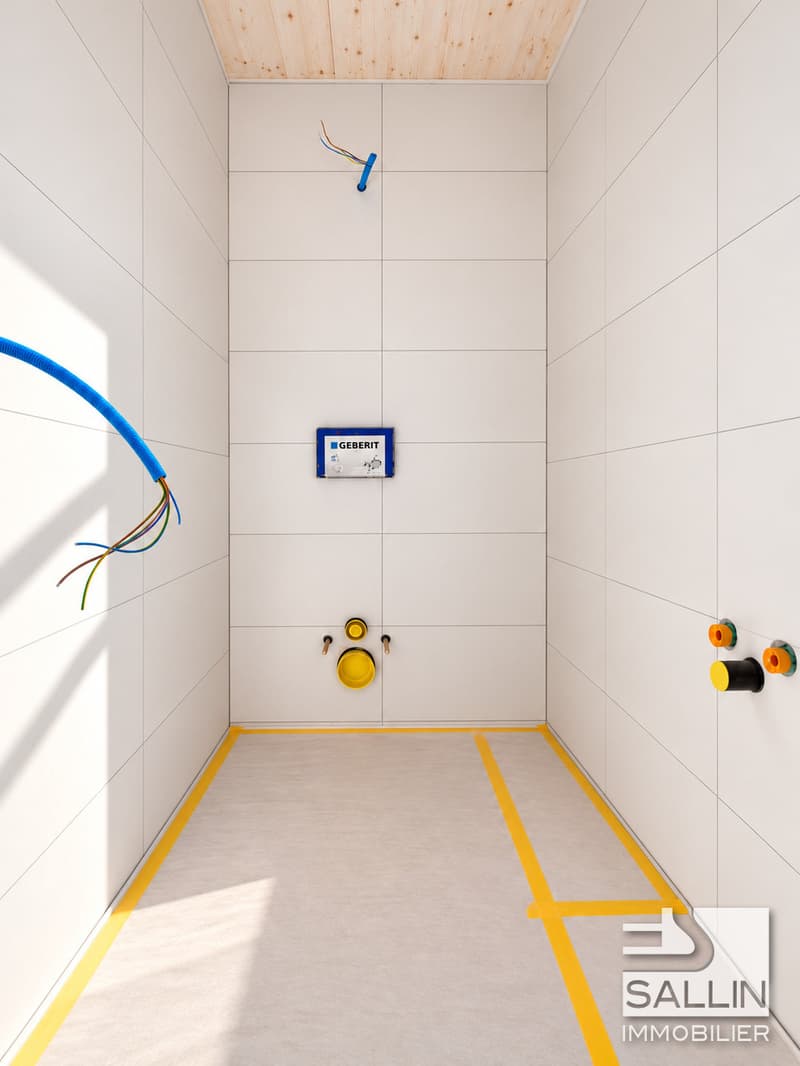 2 appartements neufs de 4½ pièces en duplex avec jardin privatif (7)