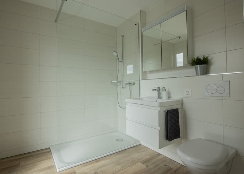 Badezimmer mit Dusche