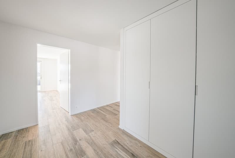 Eingang mit Einbauschrank