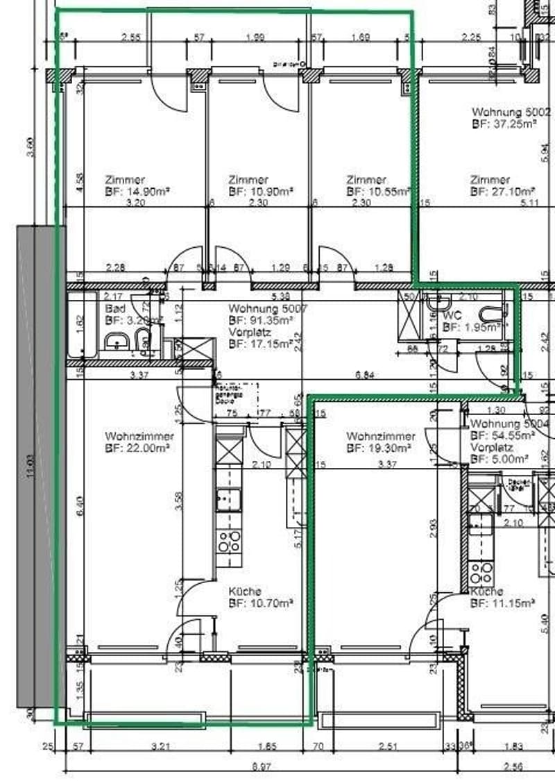Grundrissplan