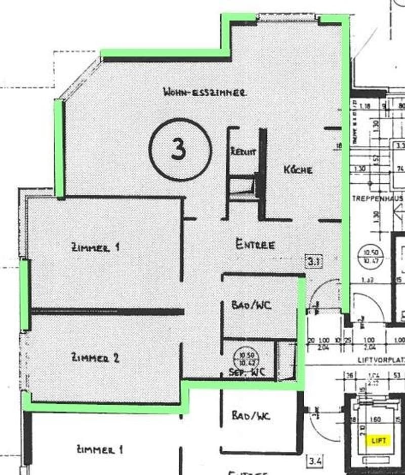 Grundrissplan