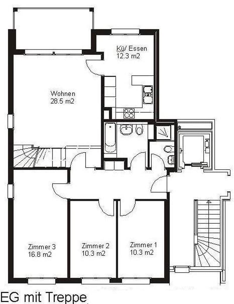 Grundrissplan