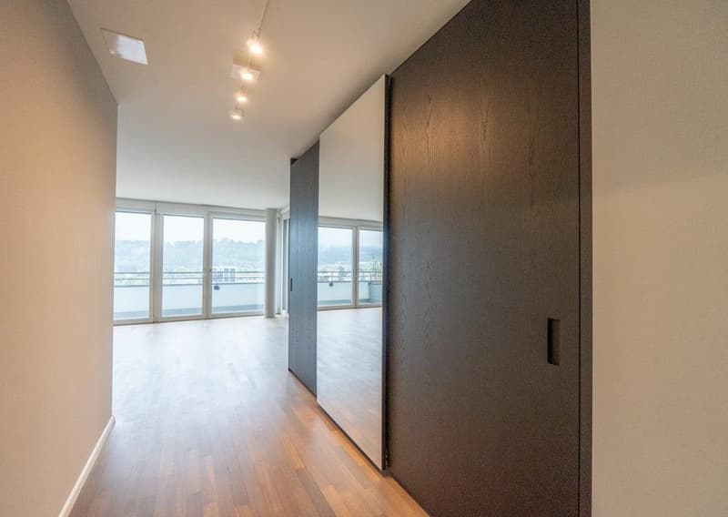 Eingang mit Einbauschrank