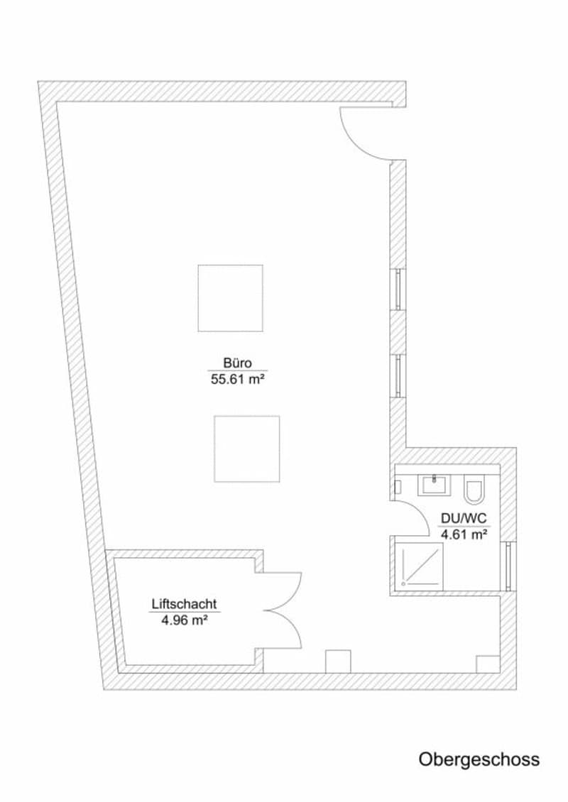 Grundriss OG (Büro)